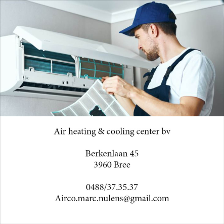 Air heating & cooling center bv